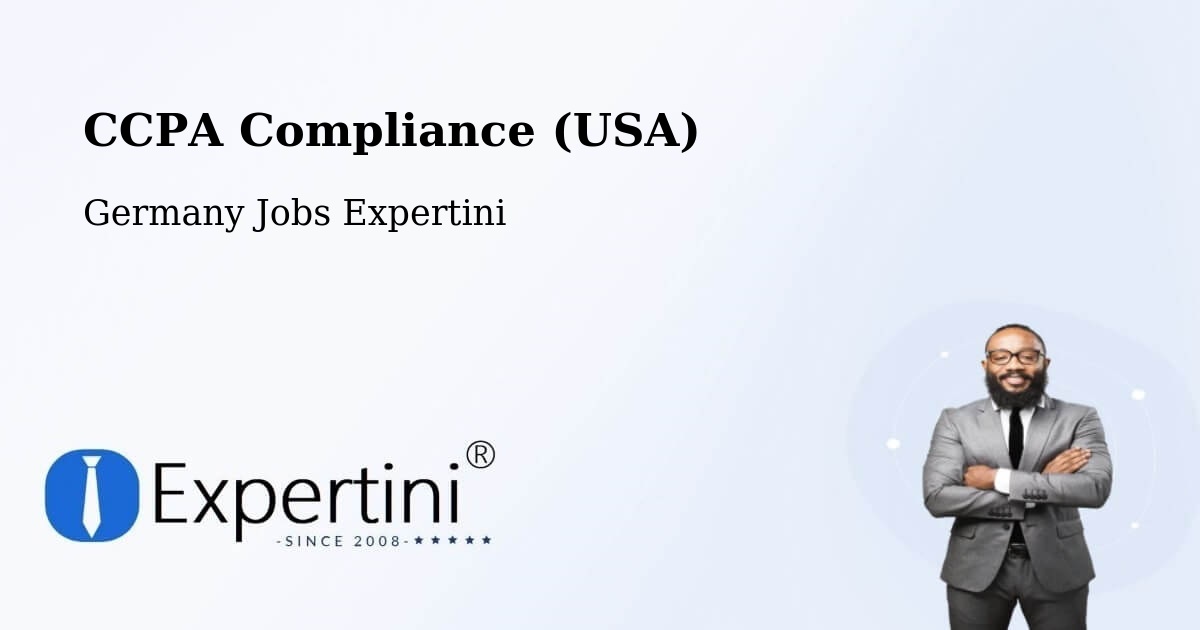 CCPA Privacy Rights & Compliance Notice – Lucka - Germany Jobs Expertini